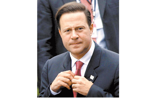 Juan Carlos Varela. 