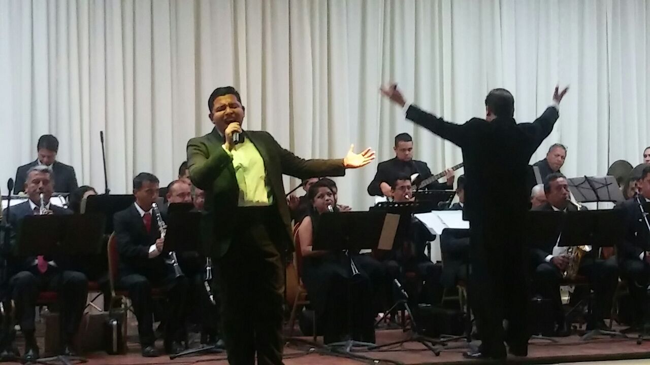 Banda Municipal de Tampico concierto por aniversario de la Casa de la Cultura.