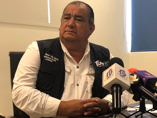 Oscar Villa Garza, titular de la Coepris en Tamaulipas 