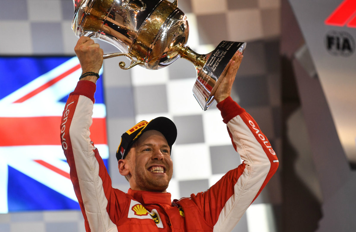 Sebastian Vettel se impuso en el Gran Premio de Bahréin