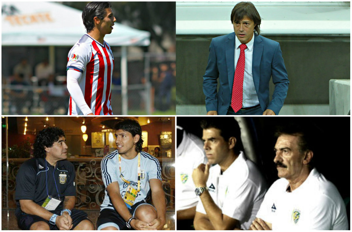 Matías Almeyda, Diego Maradona y Ricardo La Volpe han enlistado a sus yernos en sus equipos