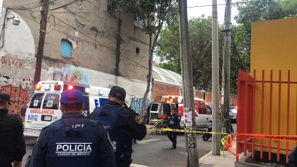 Elementos de la SSP y una ambulancia llegó al lugar de los hechos.