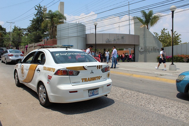 Personal de la universidad y los alumnos piden mayor presencias de la Policía Municipal y no solo Tránsito  