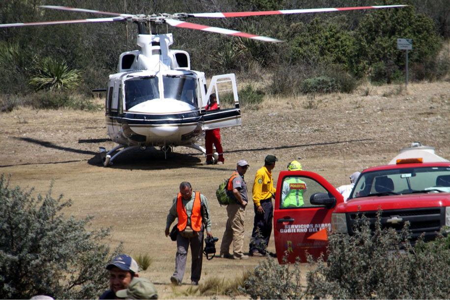 Se mantendrá la vigilancia aérea por dos días.
