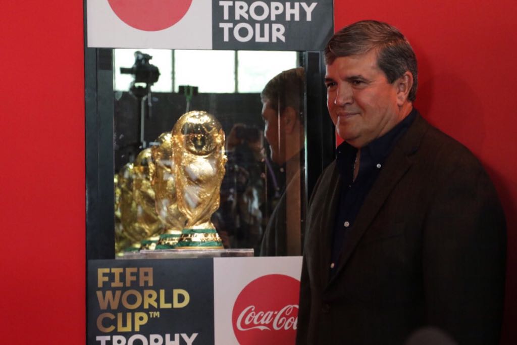 FIFA World Cup Trophy Tour de Coca Cola en Monterrey.