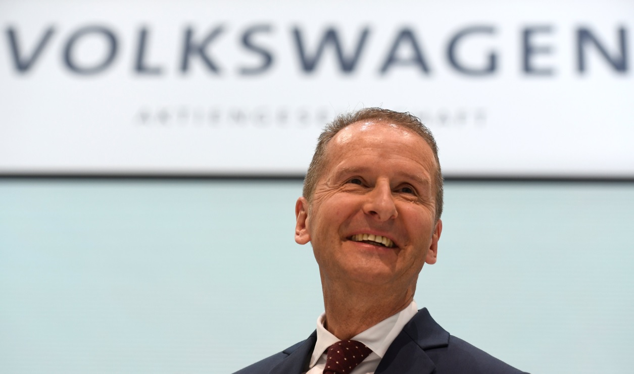 El nuevo director general de Volkswagen, Herbert Diess. 