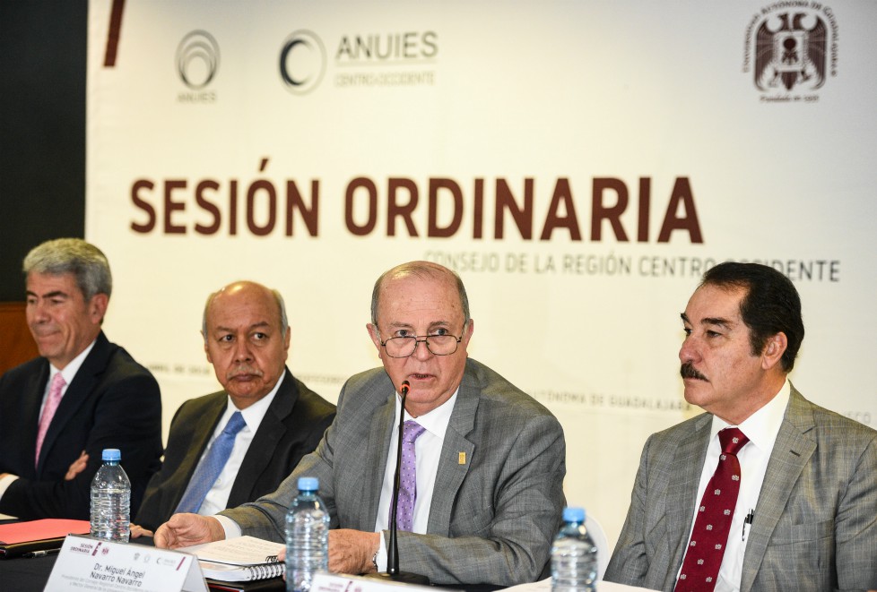 Hoy fue celebrada la Sesión Ordinaria de la Región de la ANUIES.