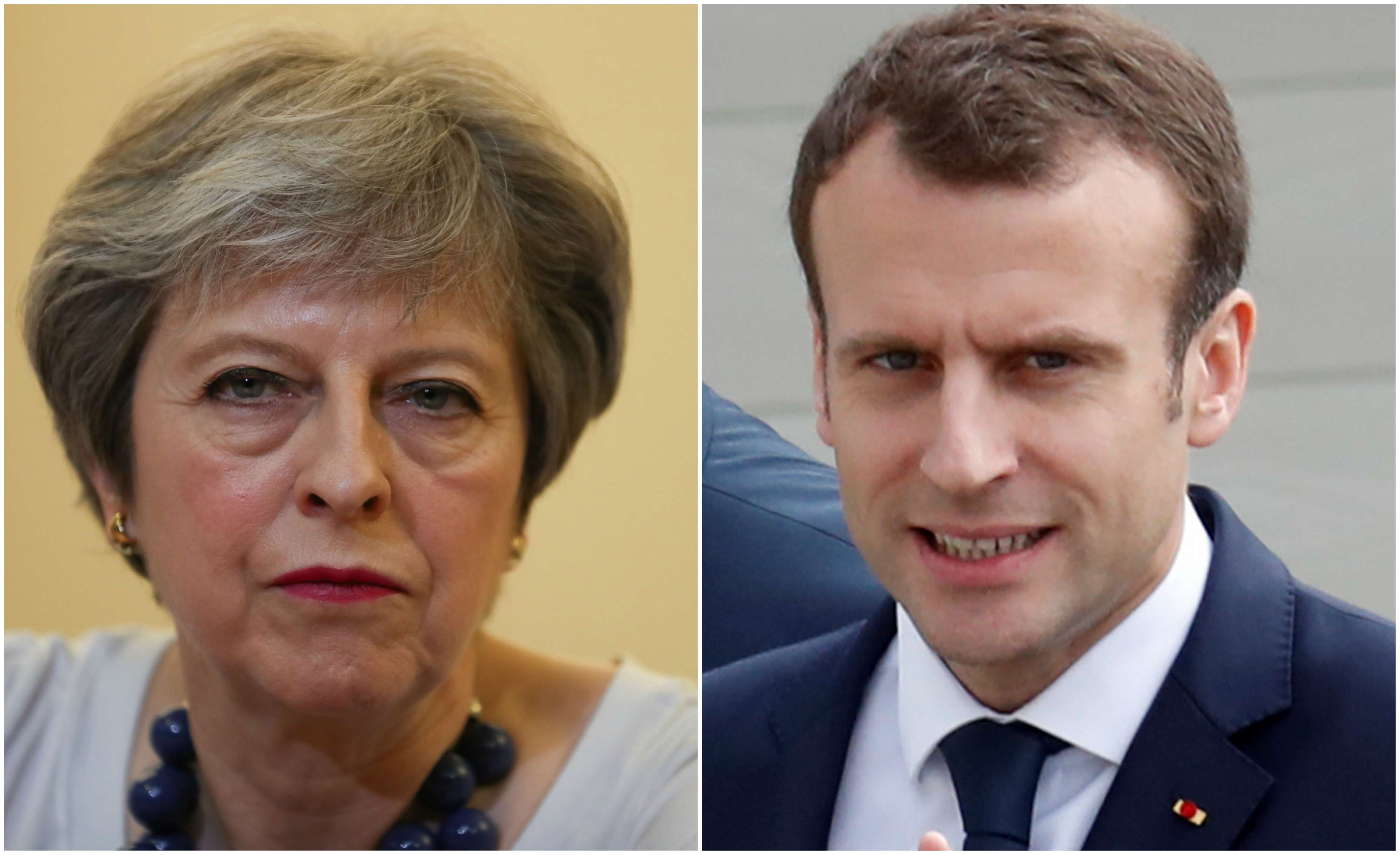 La primera ministra británica, Theresa May, dijo que no había "alternativa practicable" al uso de la fuerza en Siria.