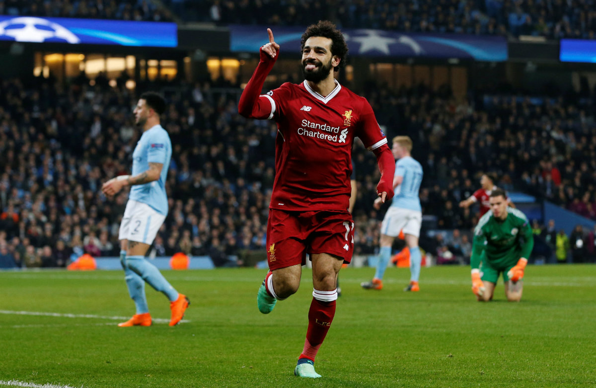 Mohamed Salah, delantero del Liverpool