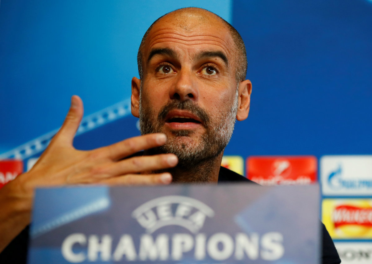 Pep Guardiola, técnico del Manchester City