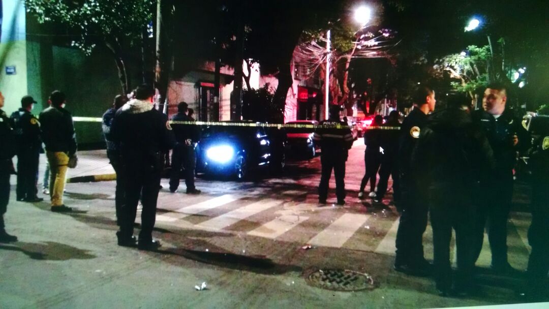 Asesinaron a un hombre afuera de un bar de la Condesa.