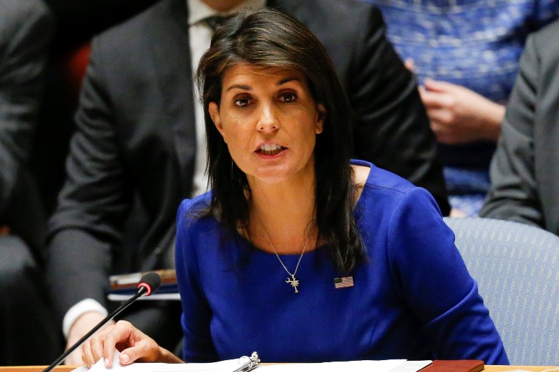 La embajadora estadunidense ante la ONU, Nikki Haley, dijo que los ataques contra Siria fueron justificados.