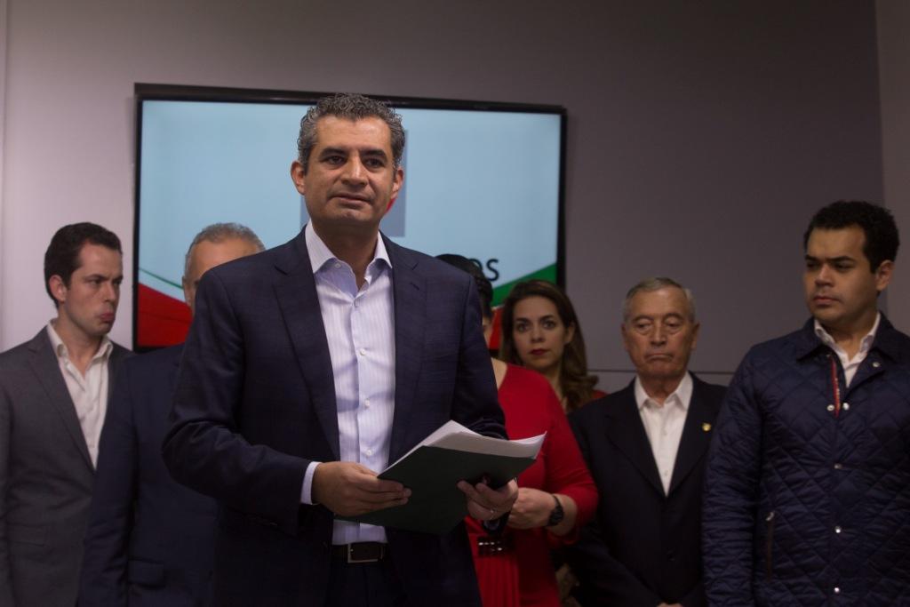 Enrique Ochoa Reza, presidente nacional del PRI. 