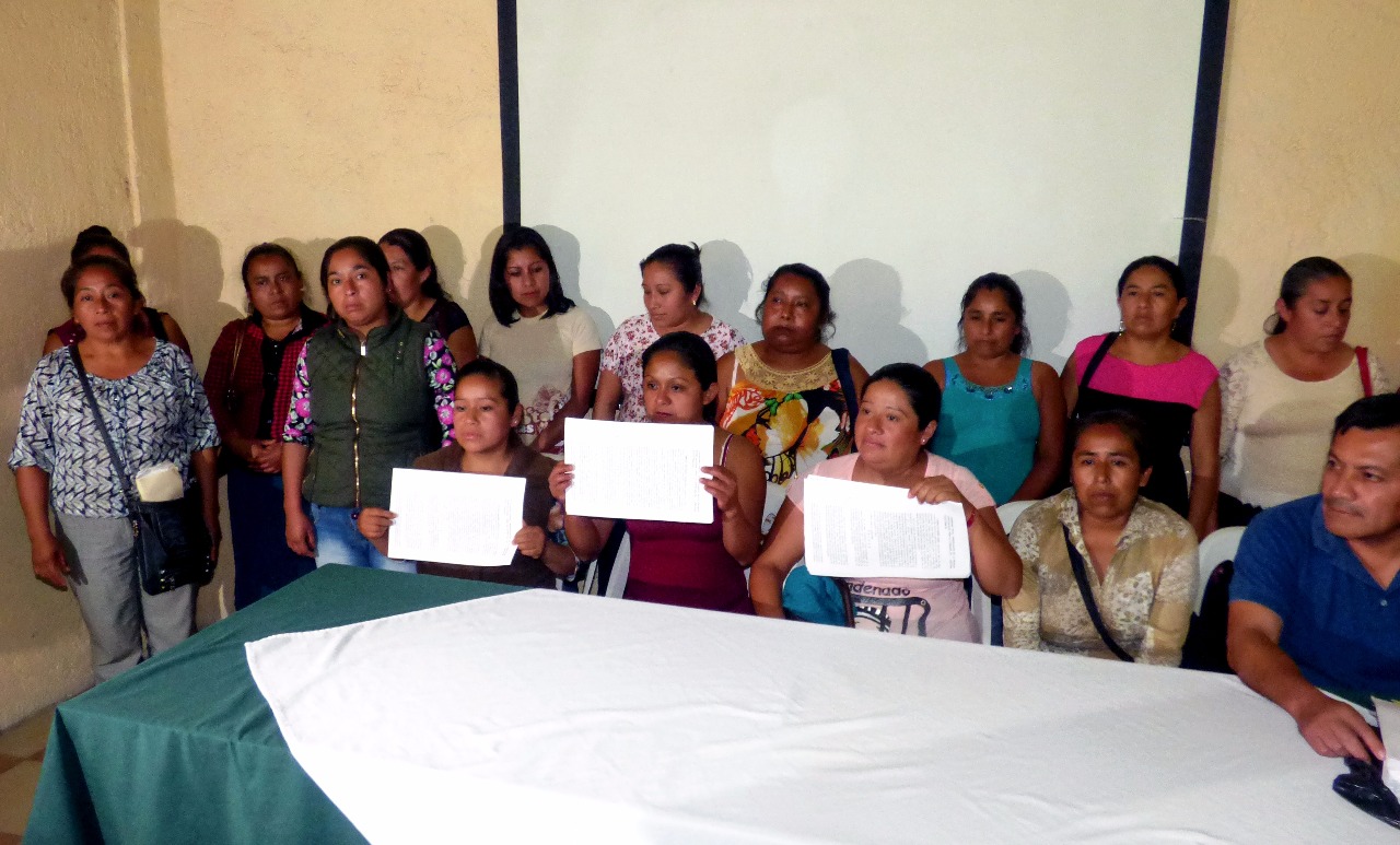 Las mujeres denunciaron las irregularidades ante la Fiscalía General para la Atención a Delitos Electorales (Fepade).