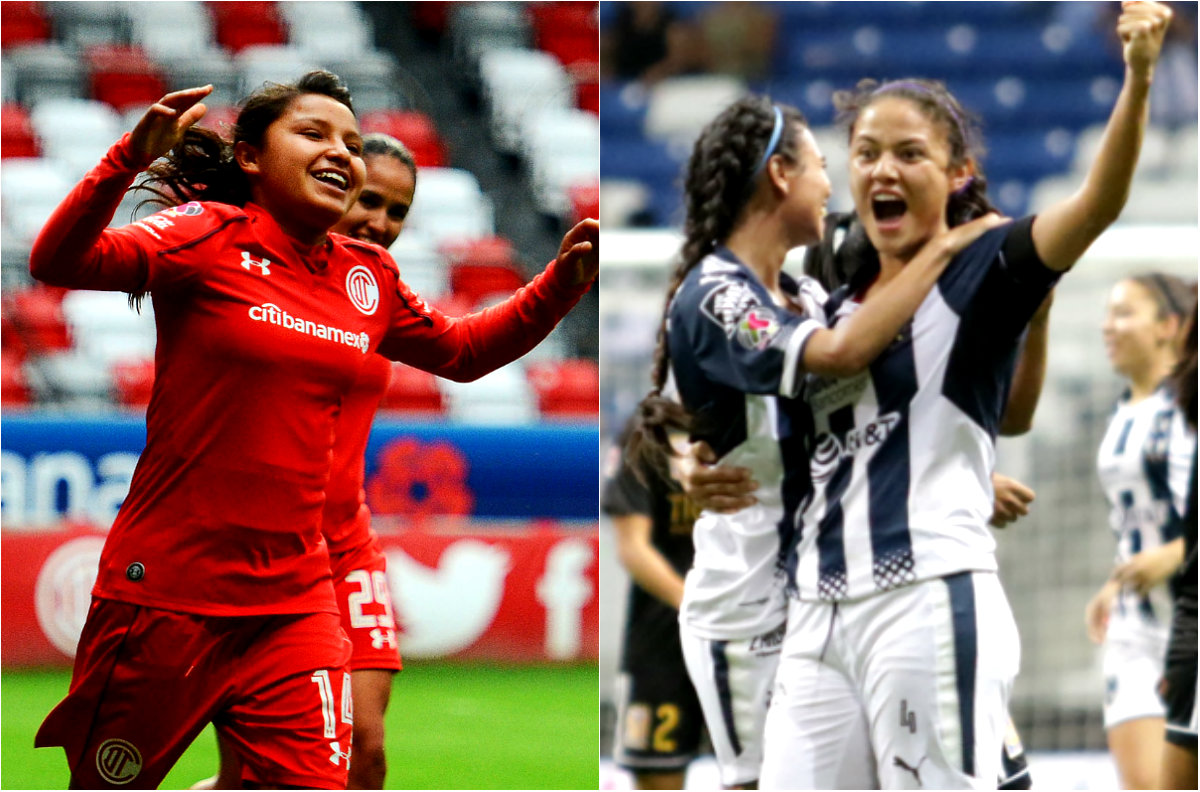 Toluca y Monterrey tendrán el primer enfrentamiento en Semifinales de la Liga MX Femenil