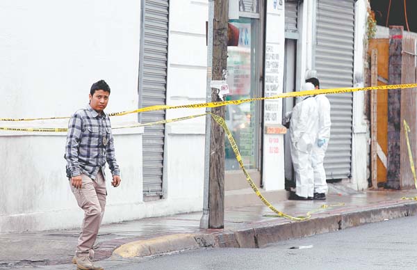 Uno de los homicidios fue en el centro de Monterrey.