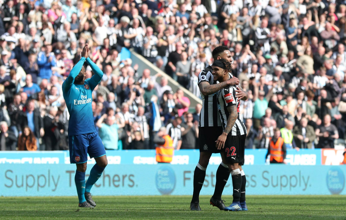 El Arsenal cayó contra el Newcastle