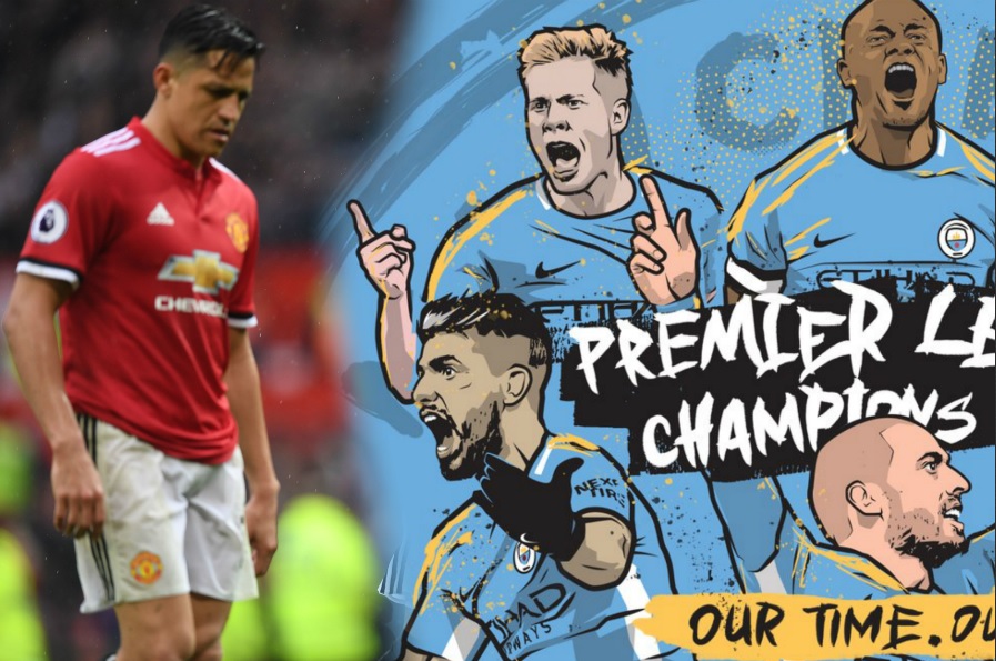 El Manchester City es campeón a costa del United