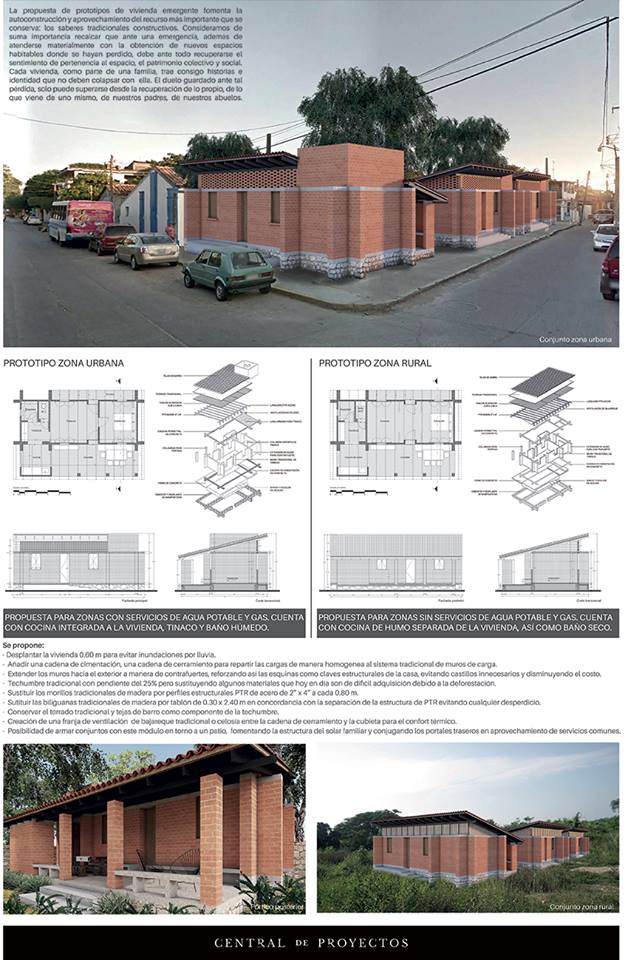 La iniciativa de los arquitectos busca que las nuevas construcciones respondan de manera óptima en caso de otro sismo.
