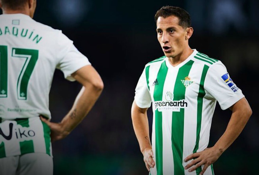Actualmente Andrés Guardado juega en Europa con el Betis.