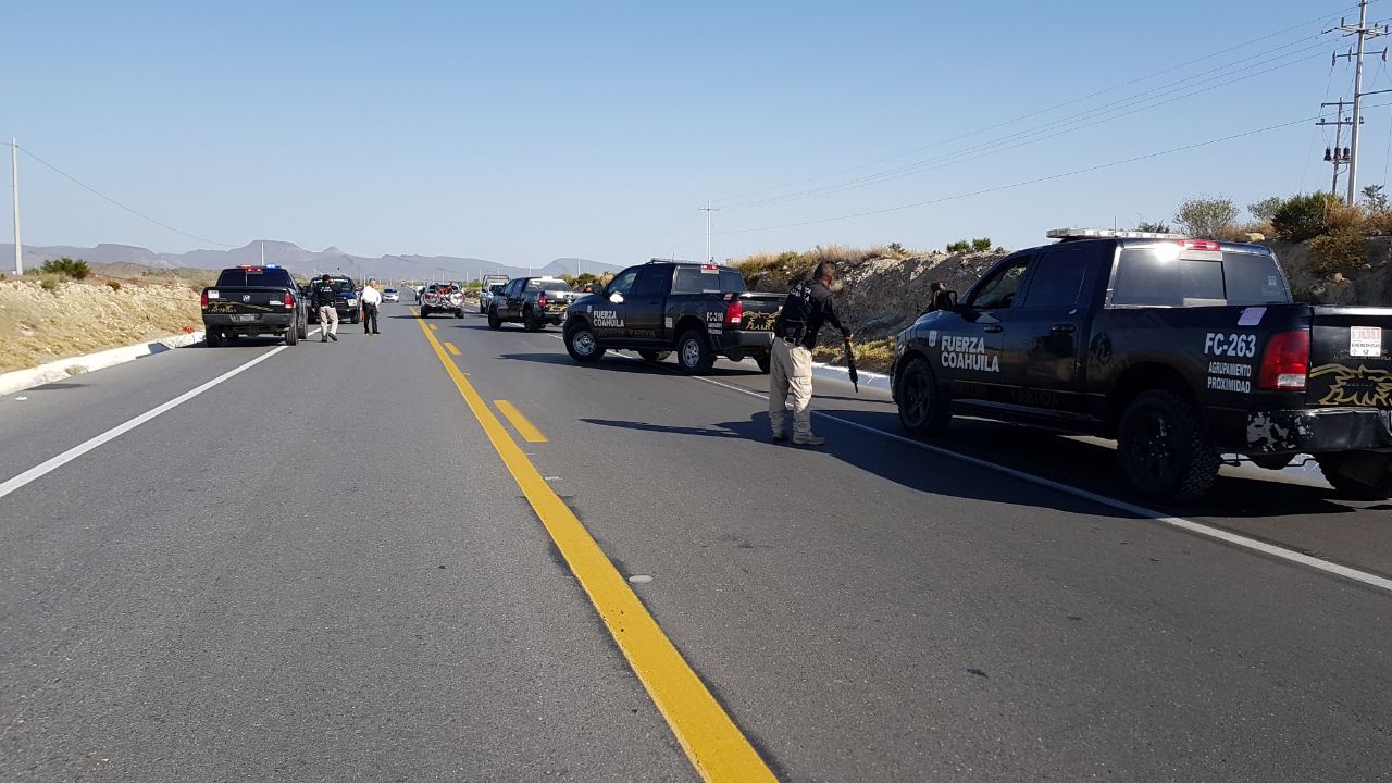 El agente fue baleado en el Ejido Fraustro de Ramos Arizpe.