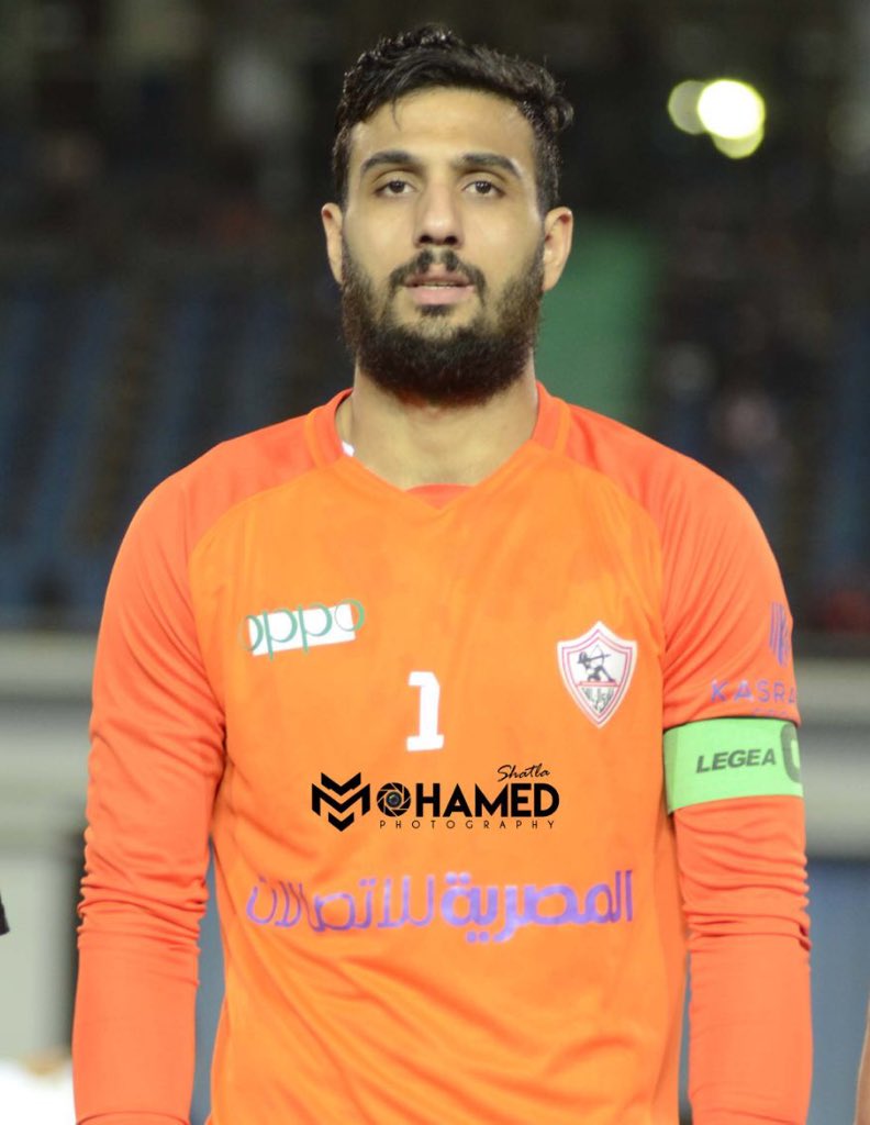 Ahmed El-Shenawy, portero suplente de la selección de Egipto