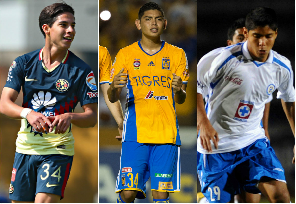 Diego Lainez, Espericueta y Martín Galván 