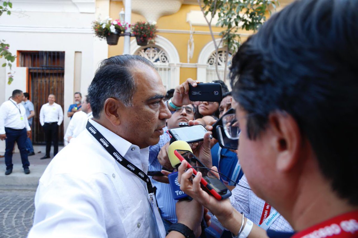 El gobernador de Guerrero, Héctor Astudillo.