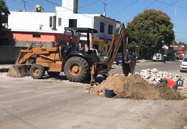Las casas y calles ya tienen la infraestructura.