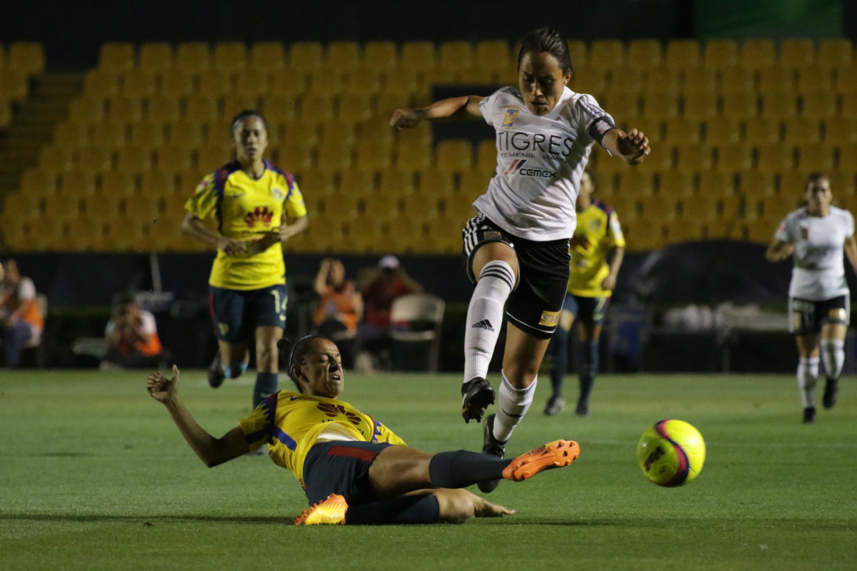 Tigres pegó primero en la semifinal de la Liga MX Femenil