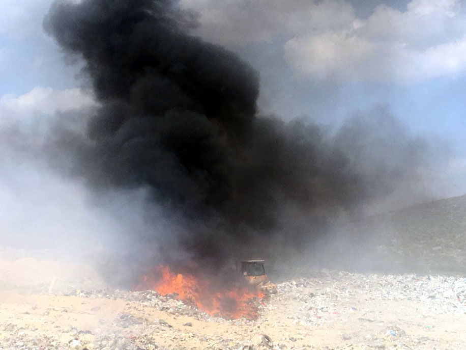 En promedio se realizan hasta 8 reportes diarios por incendio.