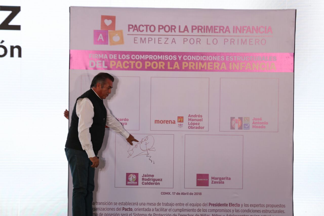 Jaime Rodríguez dijo que acabará con el asistencialismo.