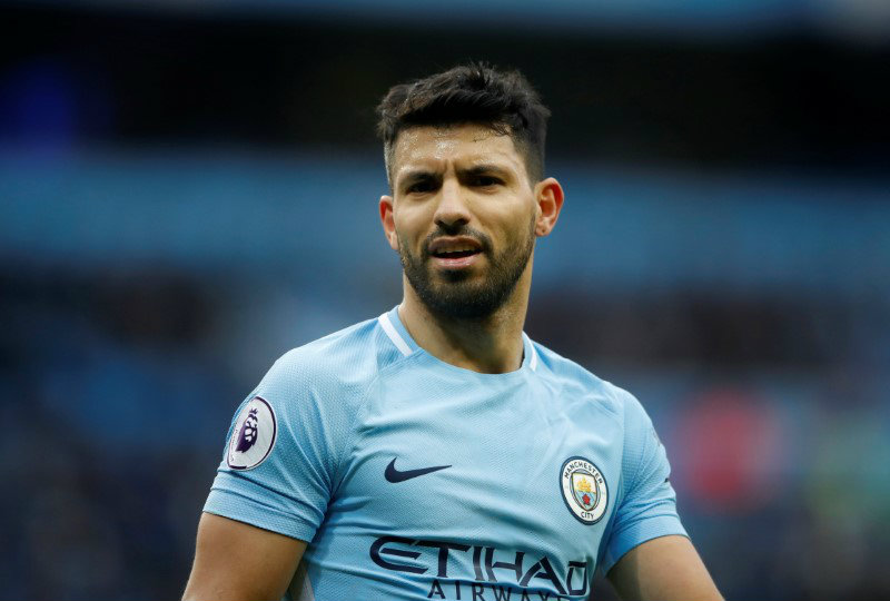 Sergio 'Kun' Agüero, delantero del Manchester City