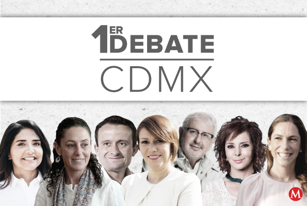 El primer debate para la Jefatura de Gobierno se realizará hoy a las 19:30 horas.