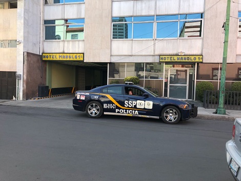 El cuerpo de la mujer fue hallado al interior de un cuarto de hotel en la colonia Centro. 
