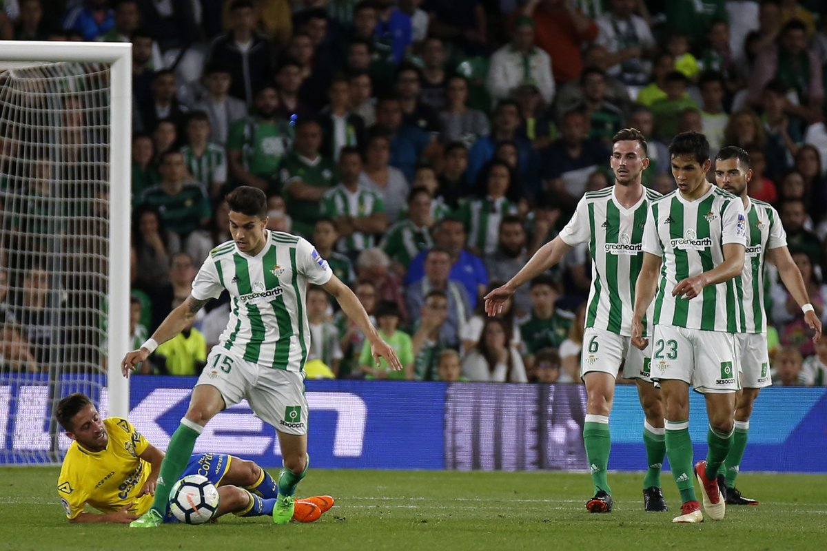  El Betis de Andrés Guardado vence a Las Palmas 