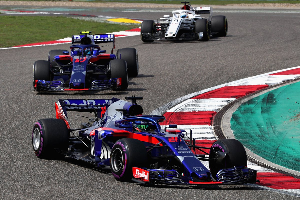 Monoplaza de la escudería Toro Rosso