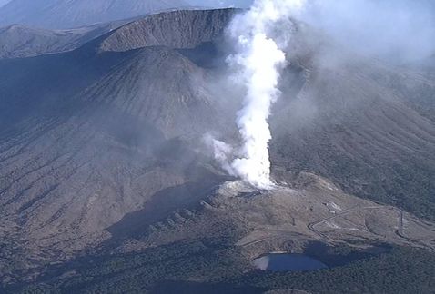El volcán es parte de la cordillera Kirishima, en Kyushu, la isla principal más al sur de Japón./ AFP