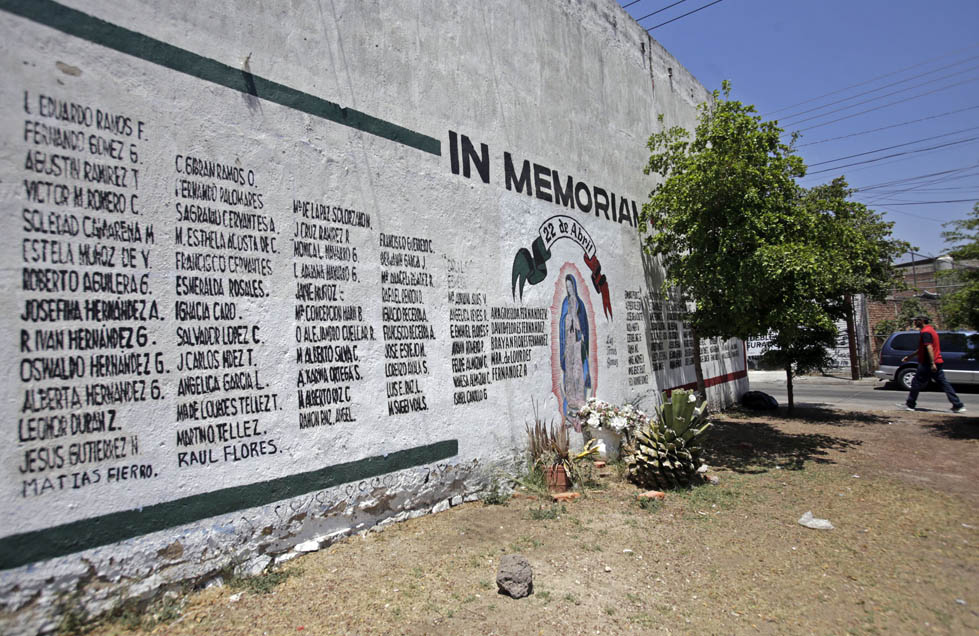 En la zona de los hechos se recuerda a las víctimas que dejó el incidente (Nacho Reyes).