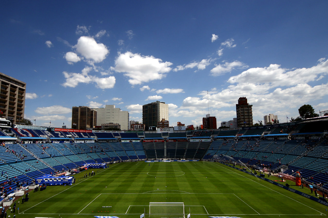 El Estadio Azul fungió como casa del Cruz Azul desde el Invierno de 1996