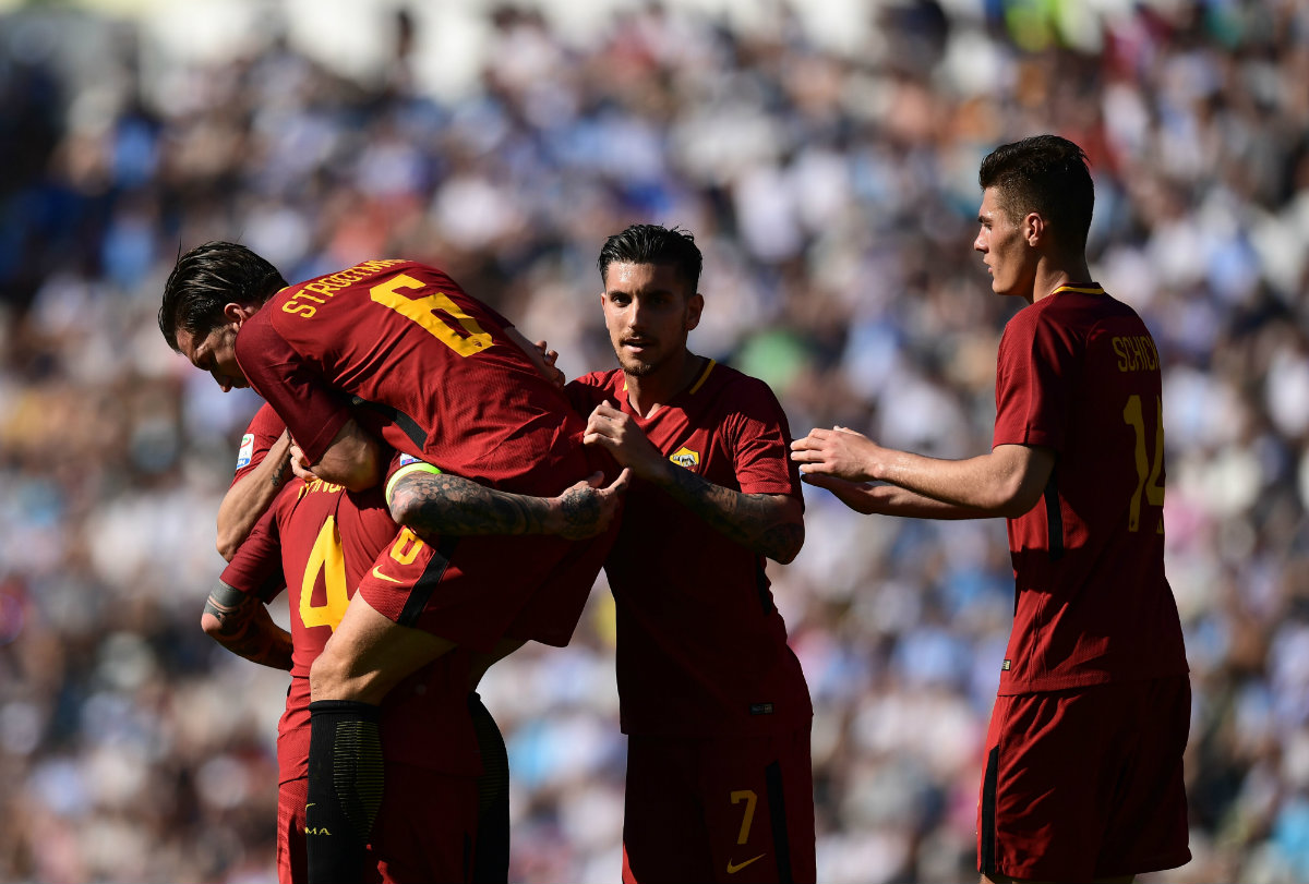 La Roma venció 0-3 al SPAL (AFP)