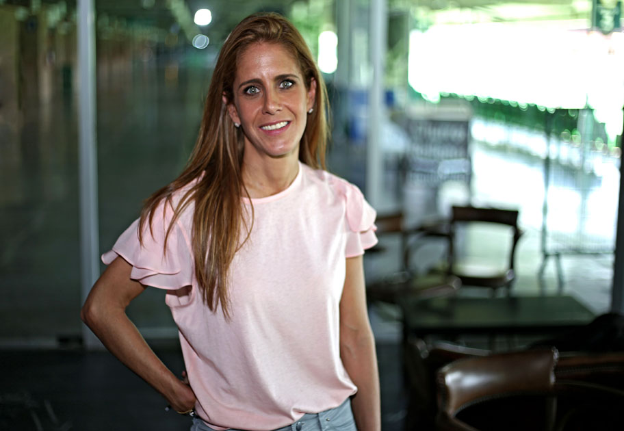 Laura Irarragorri, presidenta de 'Guerreros de Corazón' de Santos Laguna. (Arturo Salazar)