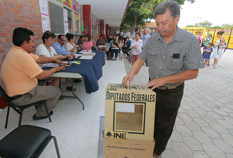 Además de las alcaldías se elegirá por diputados federales y Senadores. (Manuel Guadarrama)