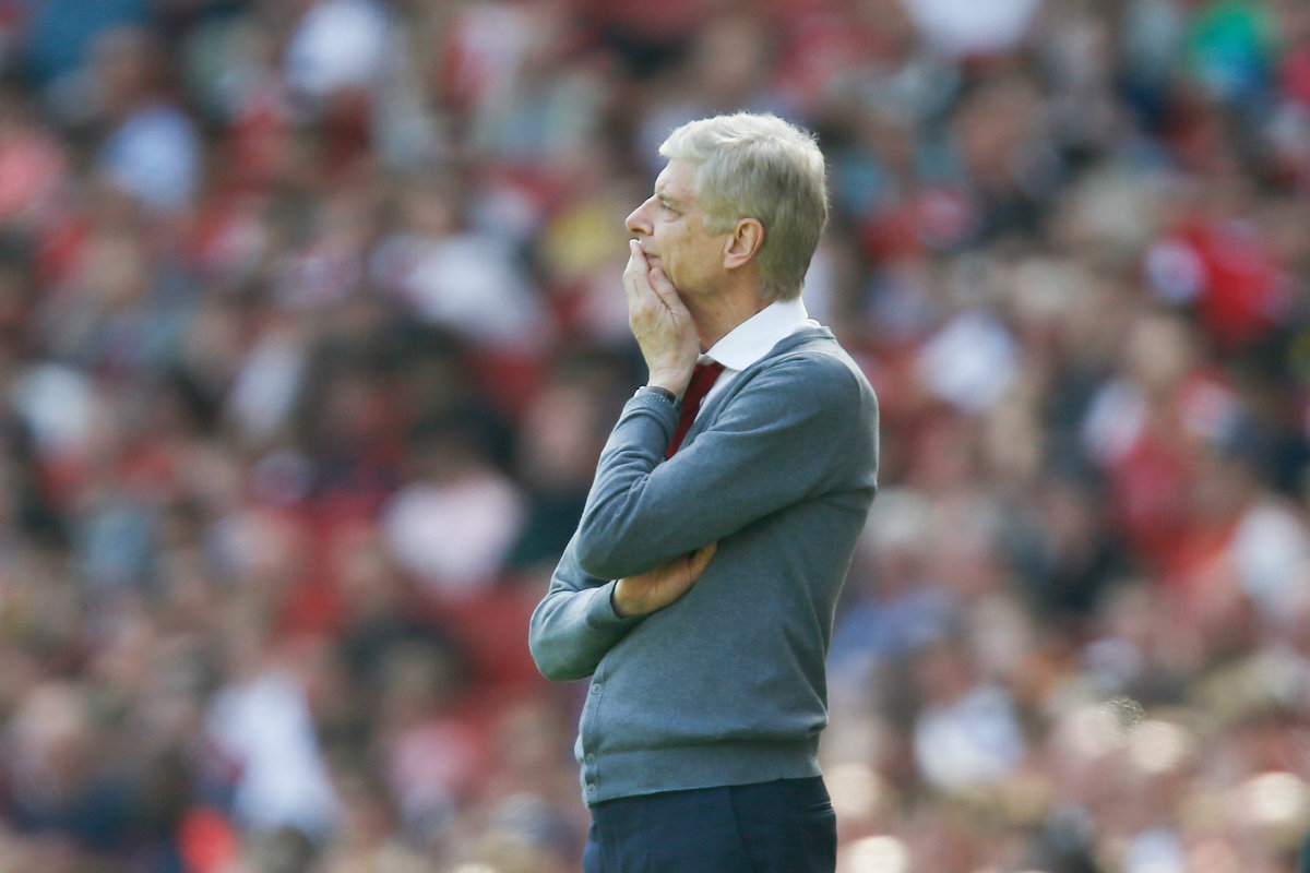 Arsene Wenger, director técnico del Arsenal (AFP)