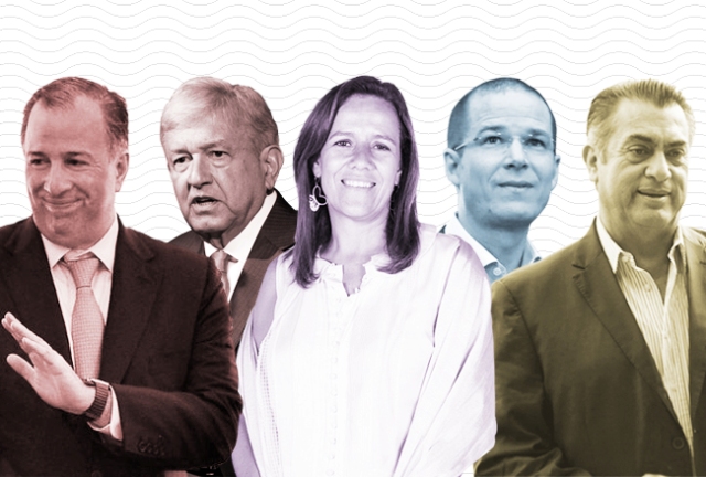 Los cinco candidatos a la Presidencia se declaran listos para participar en el primero de los tres debates organizados por el INE.