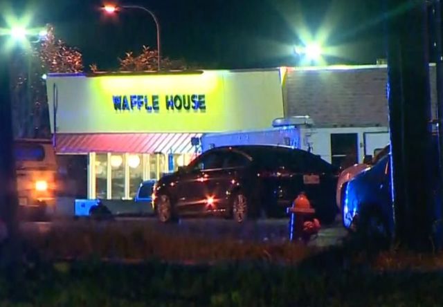 Los disparos se registraron en un establecimiento de la cadena Waffle House.