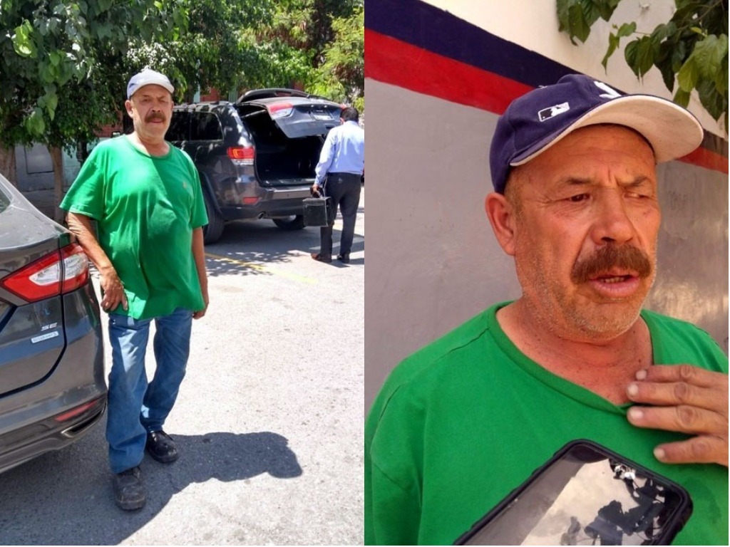 En ocasiones, Peralta usa sus propias herramientas de trabajo.
