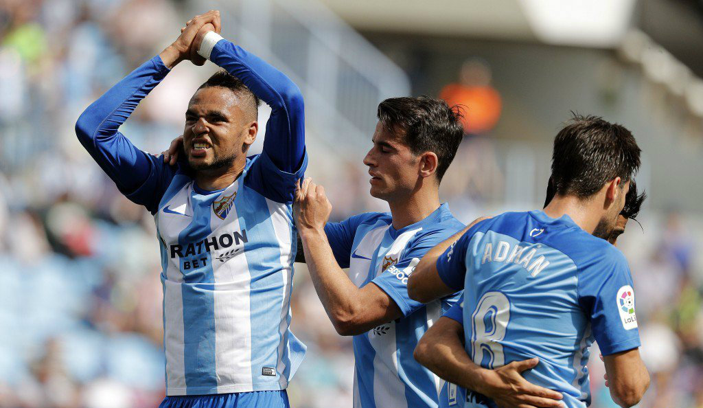 El Málaga derrotó 2-0 a la Real Sociedad (Twitter @MalagaCF)