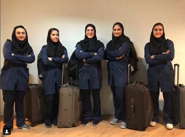 La mujeres iraníes participarán por primera vez en un torneo internacional de halterofilia (Tomada de Instagram @iranian_weightlifting)