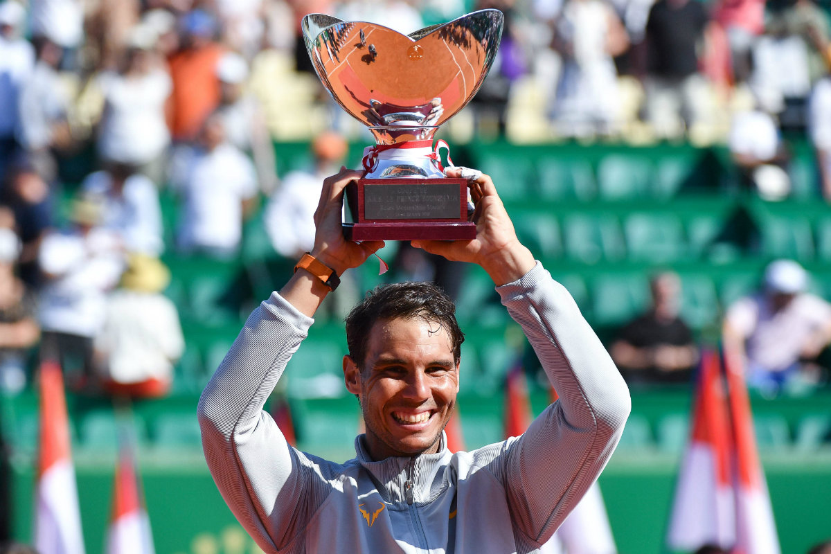 Rafael Nadal conquistó el Masters de Montecarlo 2018 (AFP)